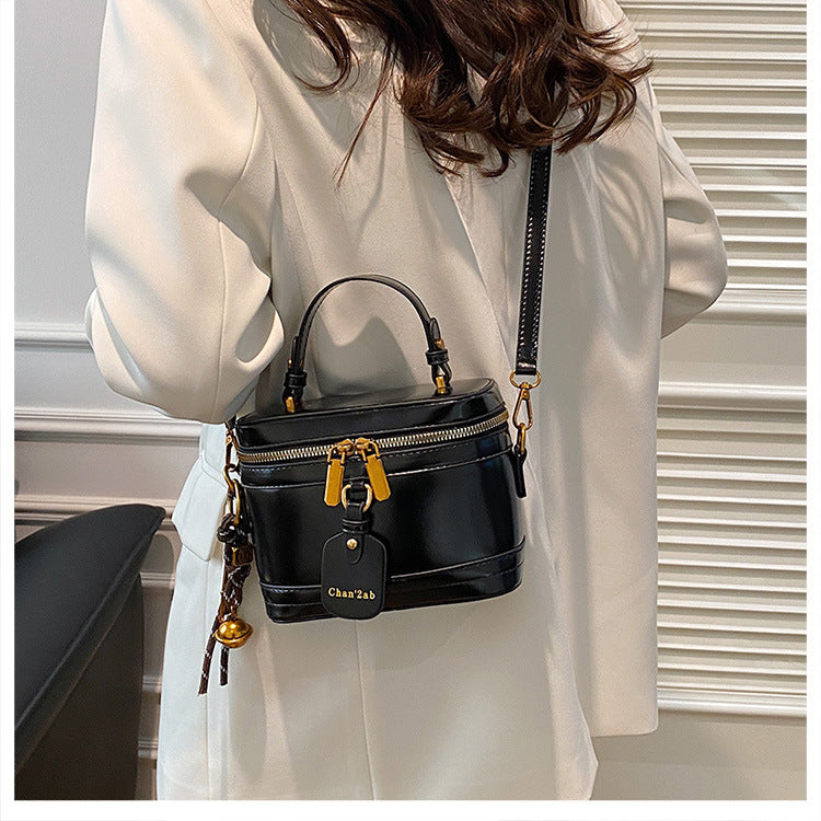 Women’s Premium Vintage Bucket Bag - Retro Chic Top Handle Crossbody Purse for Stylish Casual Use