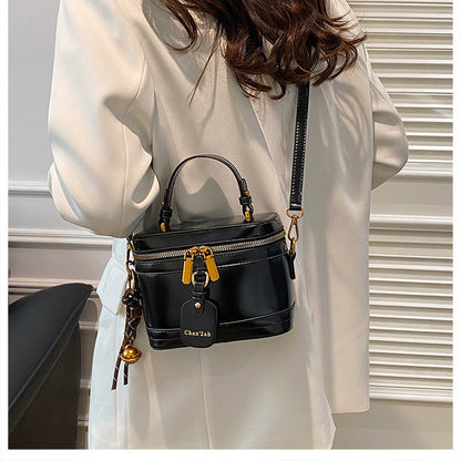 Women’s Premium Vintage Bucket Bag - Retro Chic Top Handle Crossbody Purse for Stylish Casual Use