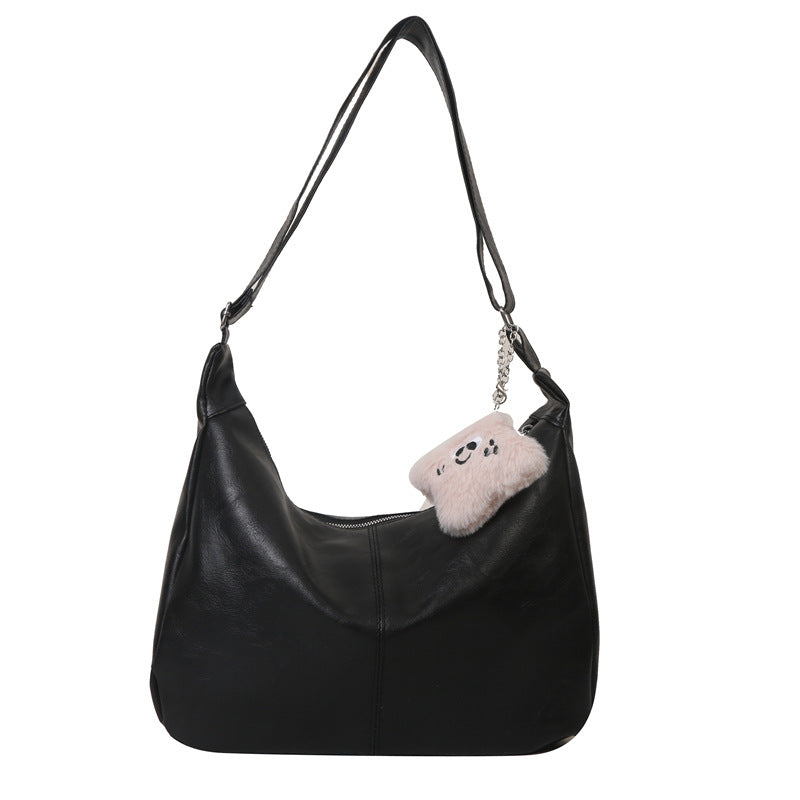 Women's Retro Tote Bag Trendy Niche Crossbody & Shoulder Bag for Commuting