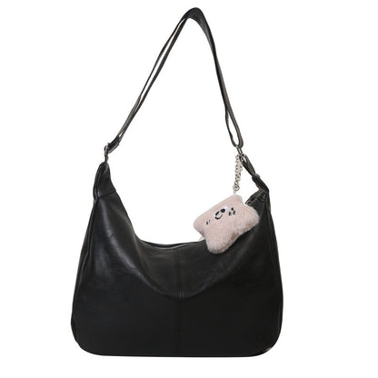 Women's Retro Tote Bag Trendy Niche Crossbody & Shoulder Bag for Commuting