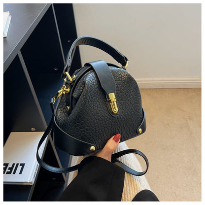 Women's Vintage Commuter Tote - XL Capacity Pebbled PU or Sueded Tote | Convertible Carry & Retro Design