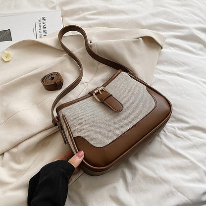 Women's Wander Canvas Crossbody - Artisan-Textured Convertible Shoulder Bag for Effortless Days